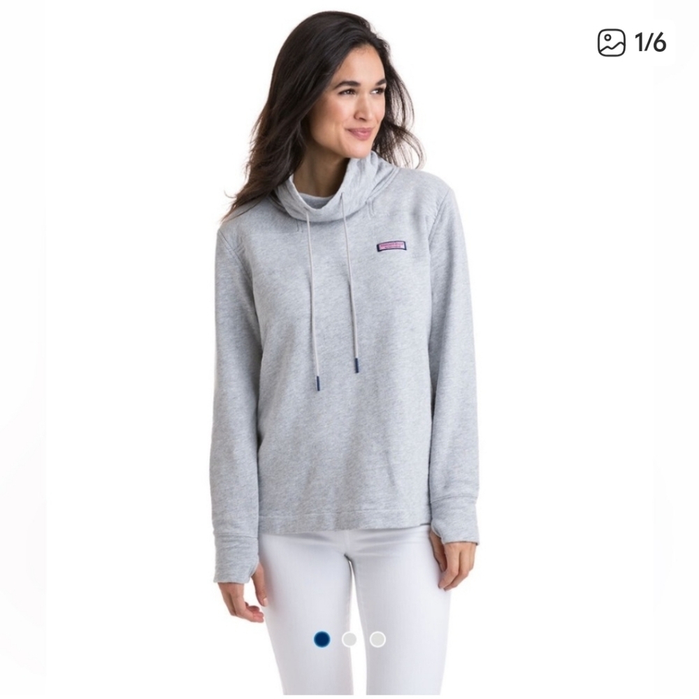 Vineyard Vines Heather Gray Pullover